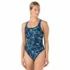 Speedo Women's Trippy Stripe Drop Back Swimsuit - 2017