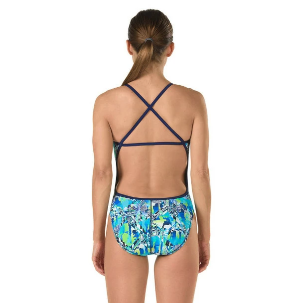 Speedo Women's Race Space Cross Back Swimsuit - 2017 2 Speedo Women's Race Space Cross Back Swimsuit - 2017 - Image 2