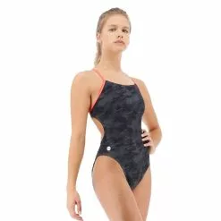 TYR Women's Blackout Camo Cutoutfit Swimsuit - 2023