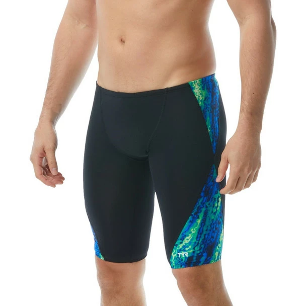 TYR Men's Pytha Blade Swim Jammer - 2021 1 TYR Men's Pytha Blade Swim Jammer - 2021