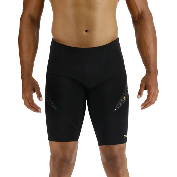 TYR Men's Obsidian Curve Splice Jammer - 2023 1 TYR Men's Obsidian Curve Splice Jammer - 2023