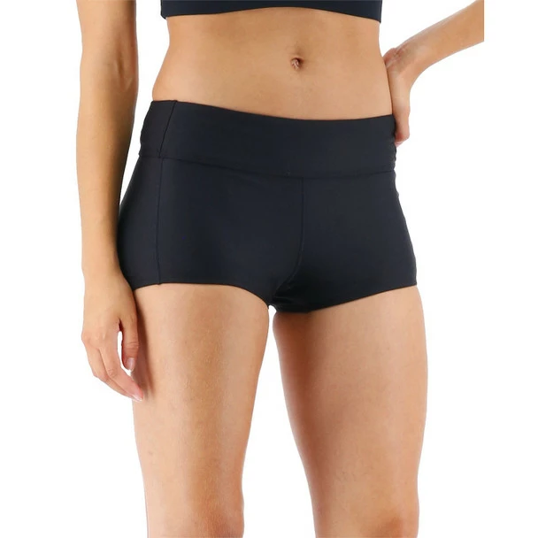 TYR Women's Solid Casey Swim Boyshort - 2023 1 TYR Women's Solid Casey Swim Boyshort - 2023