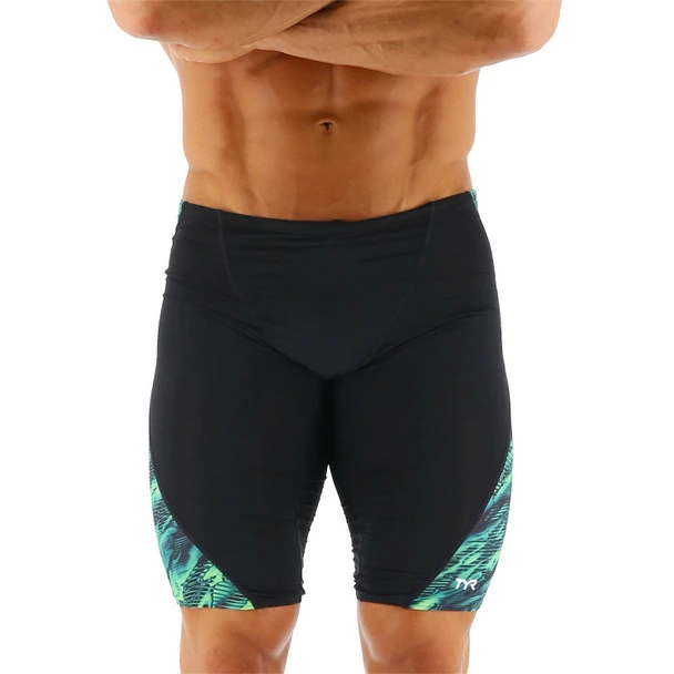 TYR Men's Cadence Blade Splice Swim Jammer - 2022 2 TYR Men's Cadence Blade Splice Swim Jammer - 2022 - Image 2